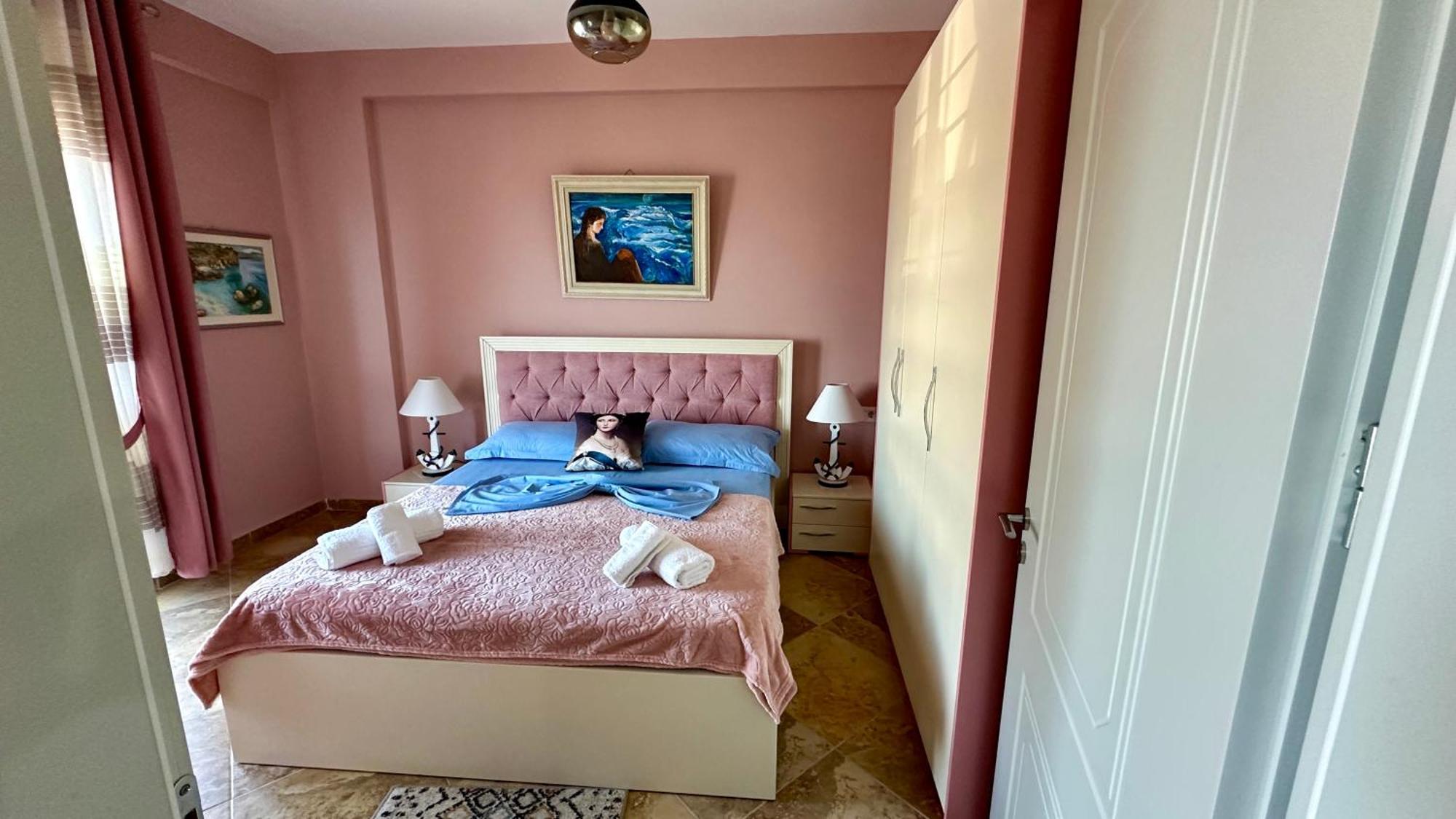 Beach Front Apartment Влёра Экстерьер фото